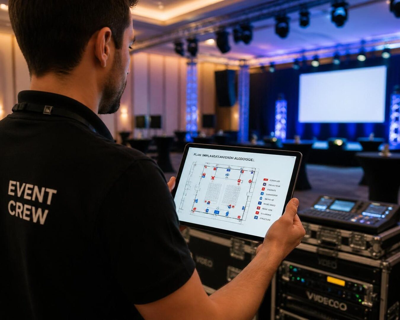 découvrez notre guide pratique pour choisir le matériel audiovisuel adapté à un séminaire de 200 personnes sans dépasser votre budget, accompagné d'une checklist complète de location.