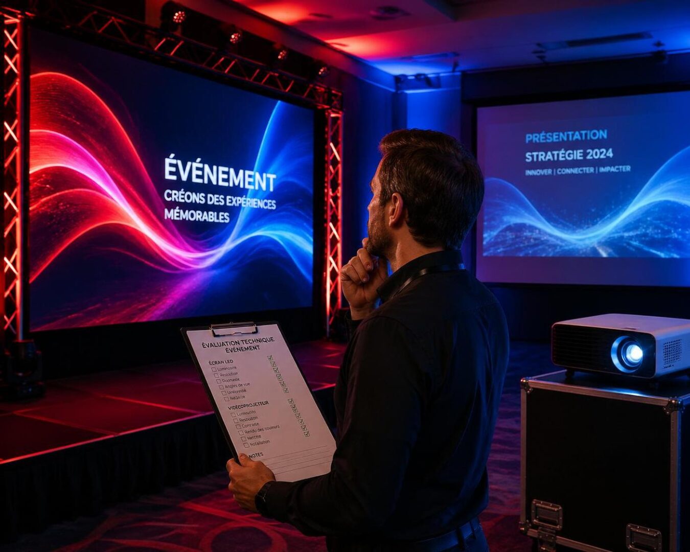 découvrez pourquoi choisir entre vidéoprojecteur et écran led est souvent une erreur, et apprenez à faire le bon choix grâce à 3 questions simples.