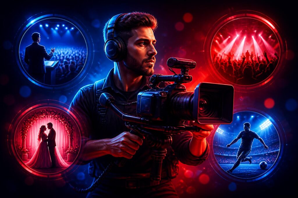 découvrez ce que doit contenir un pack audiovisuel clé en main adapté à quatre types d'événements pour réussir votre organisation en toute simplicité.