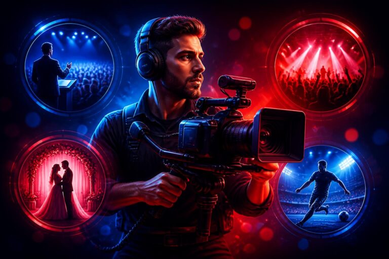découvrez ce que doit contenir un pack audiovisuel clé en main adapté à quatre types d'événements pour réussir votre organisation en toute simplicité.