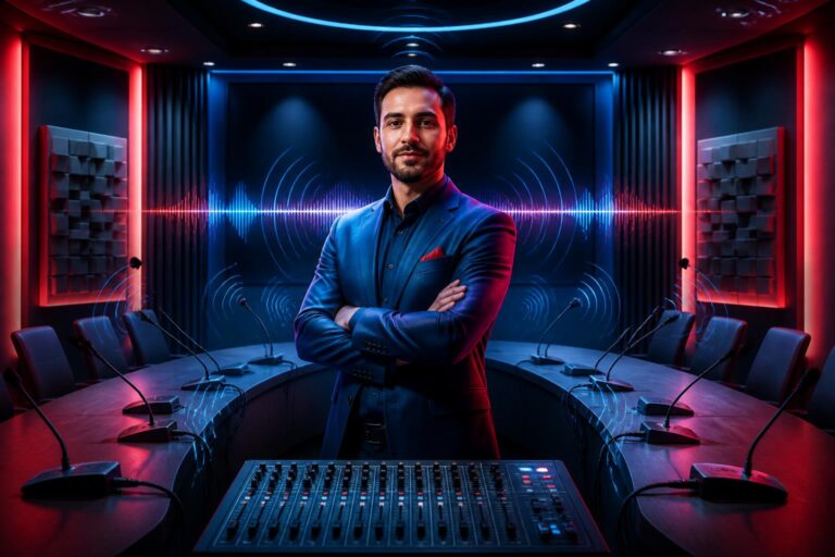découvrez la règle simple pour éviter l’écho et les saturations des micros lors de la sonorisation en salle de conférence, garantissant un son clair et professionnel.