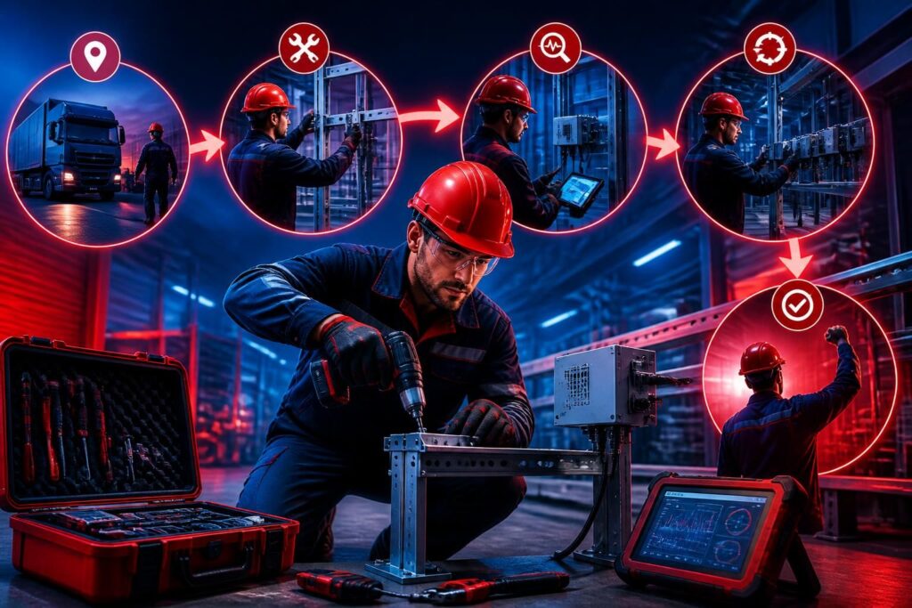 découvrez notre protocole d'installation sur site : arrivée, montage, test, répétition, go. une méthode efficace pour garantir la réussite de votre projet en toute sérénité.