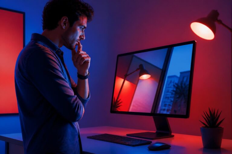 découvrez pourquoi les reflets sur écran sont si gênants, la cause souvent méconnue derrière ce problème, et une solution simple pour les éliminer efficacement.
