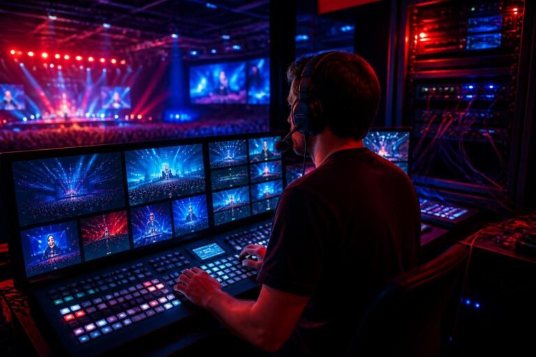 découvrez le rôle essentiel d'une régie vidéo, son fonctionnement et pourquoi elle est indispensable pour assurer le succès des grands événements.